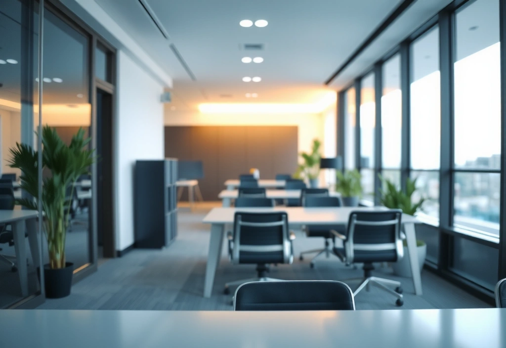 Calm professional environment