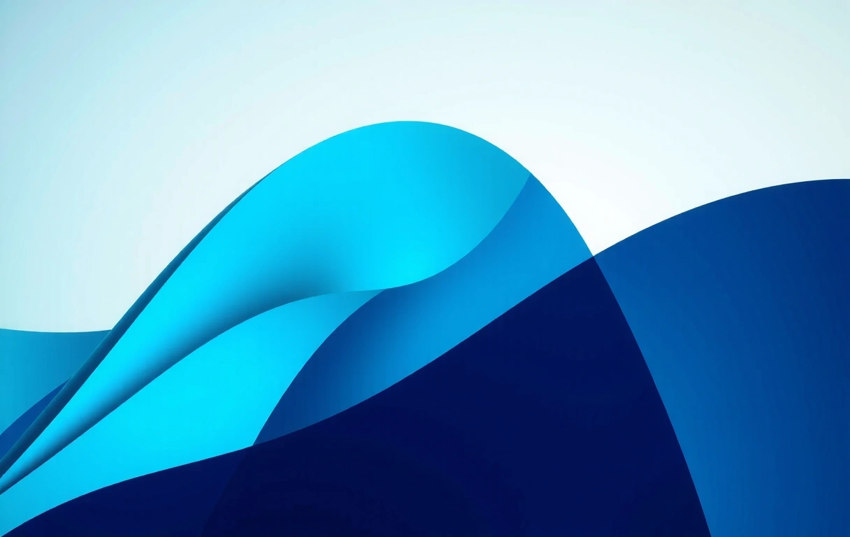 Abstract coastal light patterns